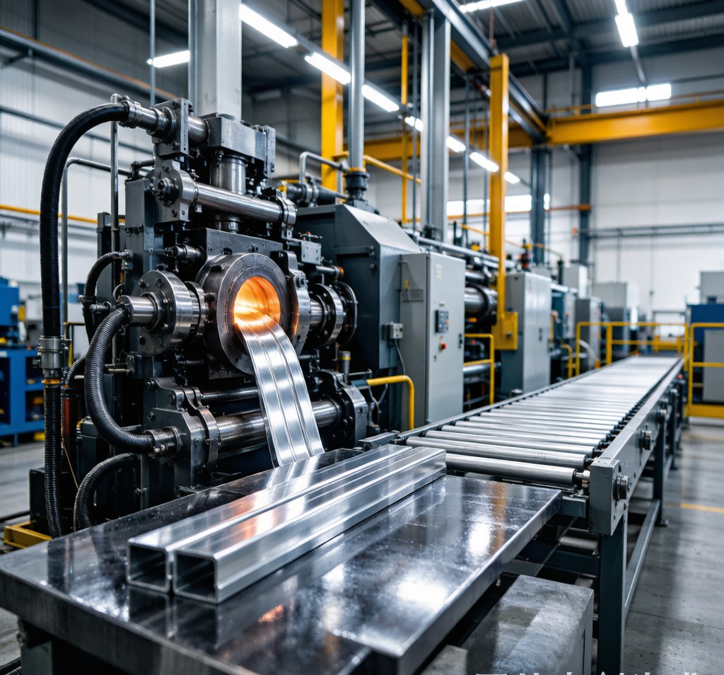 Aluminum Extrusion - precision aluminum extrusion services by Huaxiao, ISO 9001:2015 certified metal manufacturing