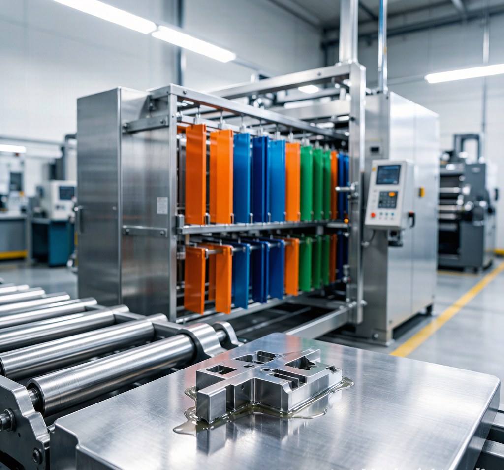 Anodizing Services: Hard, Colored Aluminum Finishes detail