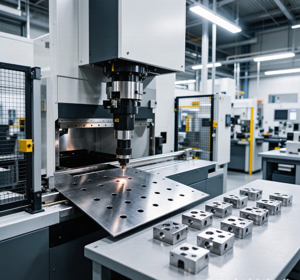 CNC Punching Services: Fast Sheet-Metal Features application