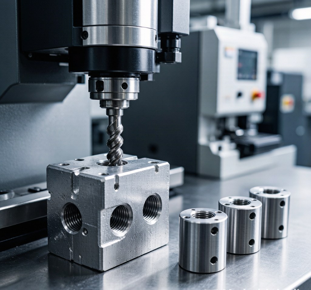 CNC Tapping Services: Precision Internal Threads at Scale application