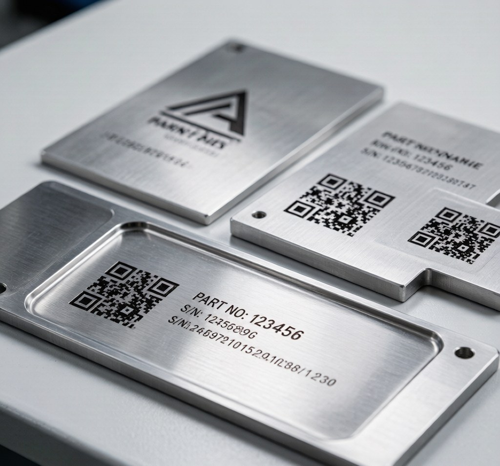 Laser Marking - precision laser marking services by Huaxiao, ISO 9001:2015 certified metal manufacturing