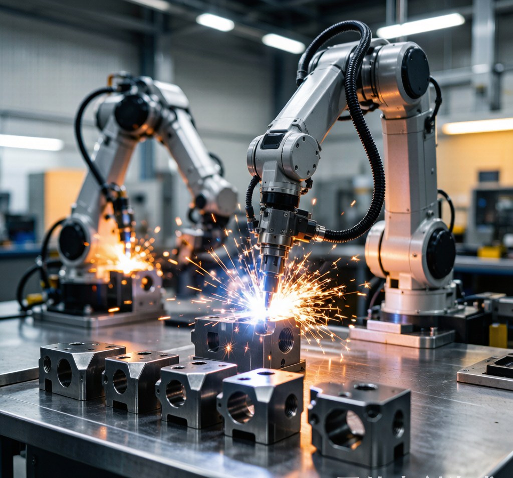 Robotic Welding Services: Consistent Volume Welds application