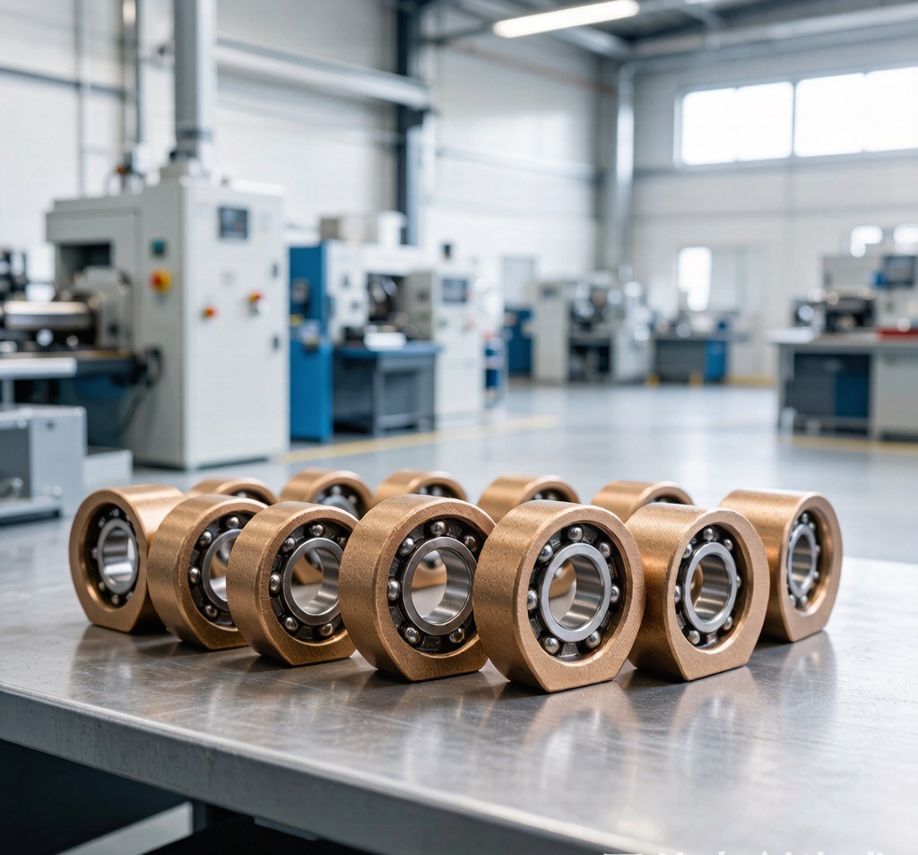 Self-Lubricating Bearings - precision self lubricating bearings by Huaxiao, ISO 9001:2015 certified metal manufacturing