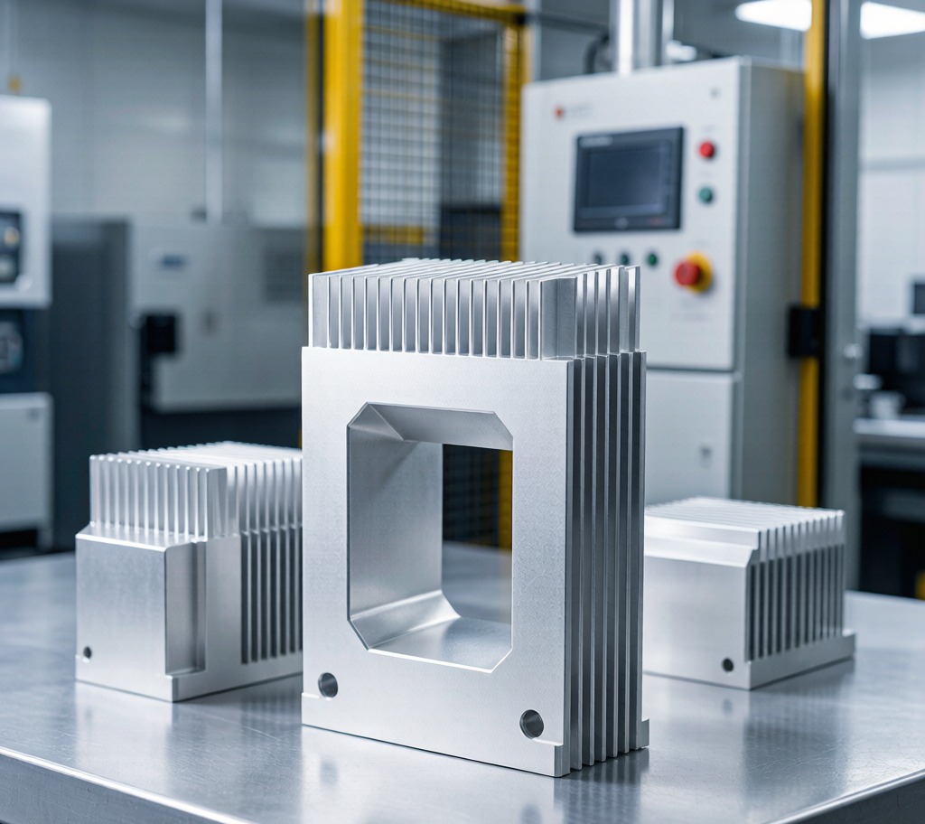 Aluminum Heat Sink Manufacturing: Extrusion, CNC, and Thermal Design detail