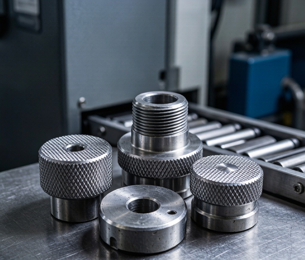 knurling-services - Huaxiao precision manufacturing