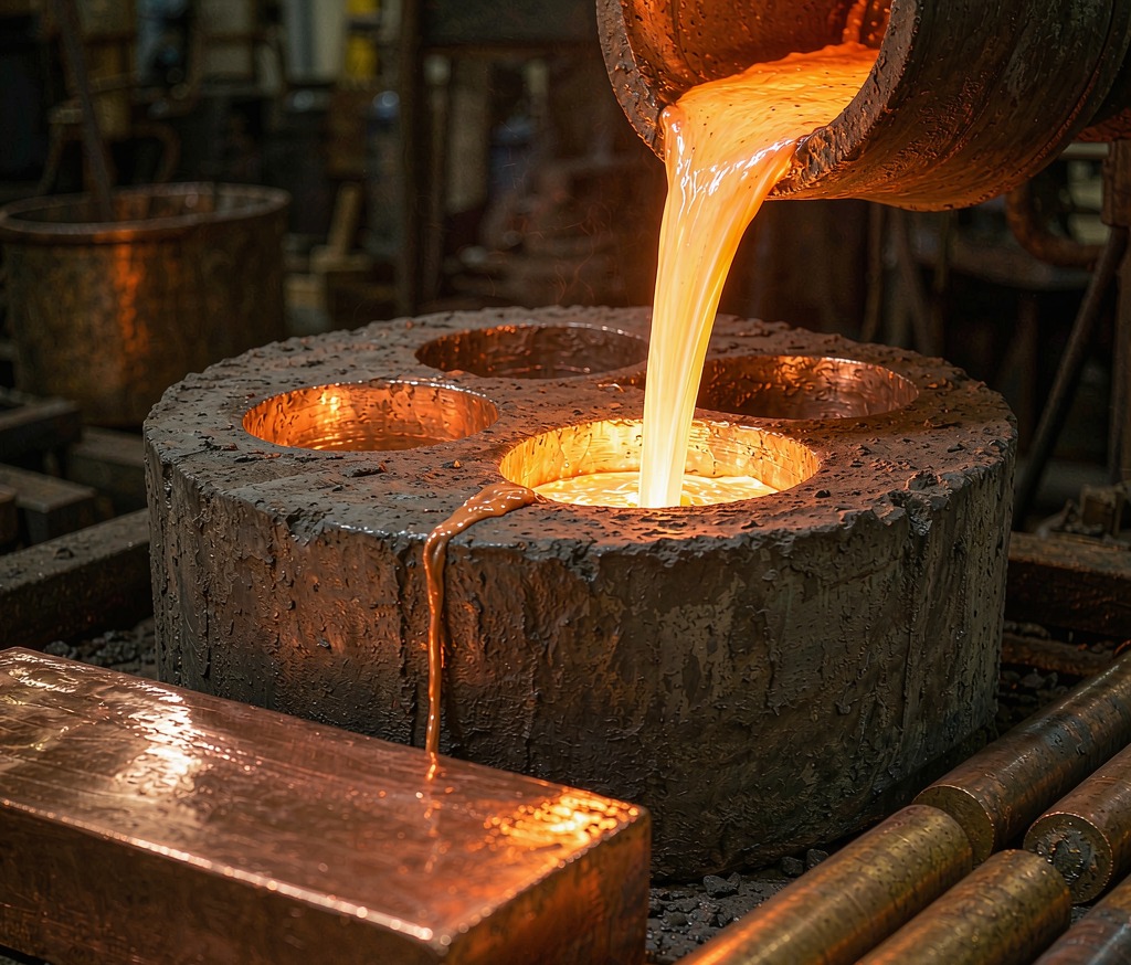 Copper Casting Services: Sand, Die & Investment for Conductive Parts detail