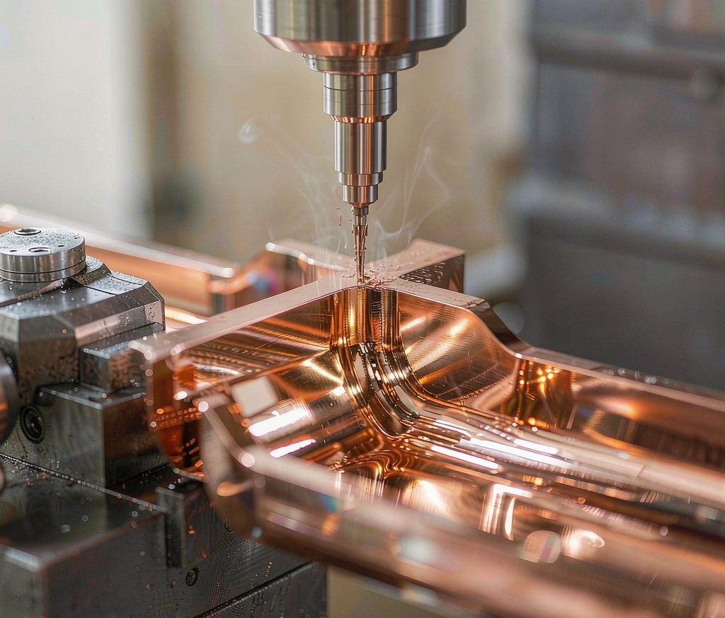 Copper Machining Services: CNC Turning & Milling for Conductive Parts lead image