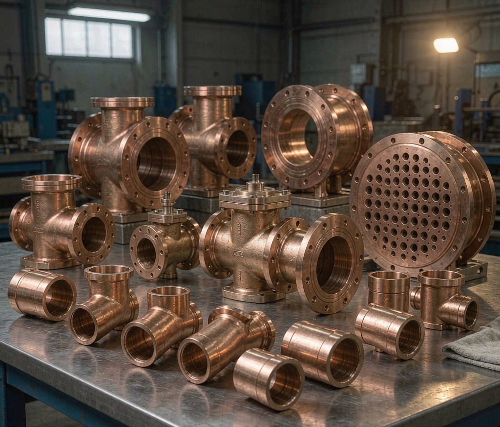 Cupronickel Machining Services: 90/10 and 70/30 Alloy Precision Parts - Huaxiao precision manufacturing