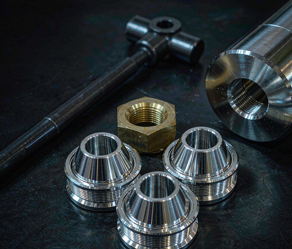 Custom Metal Adapters: Thread, Bore, and Flange Interface Parts - Huaxiao precision manufacturing