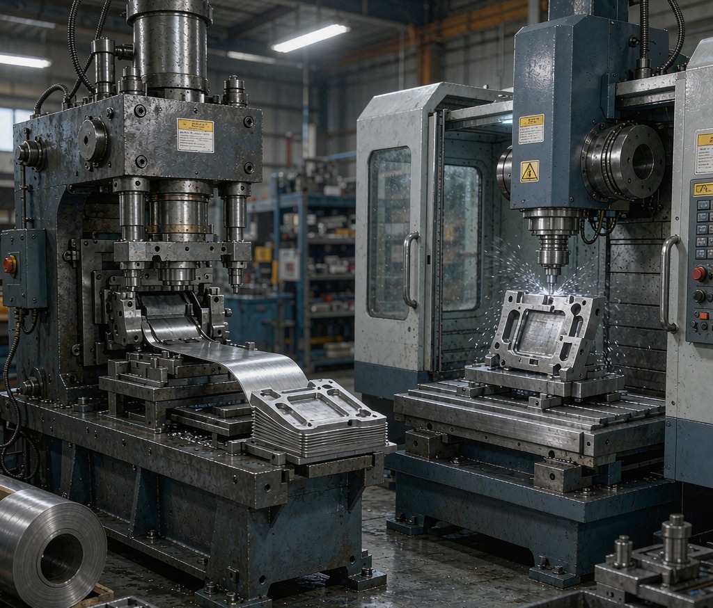 Metal Stamping vs CNC Machining: Matching Process to Volume - Huaxiao precision manufacturing