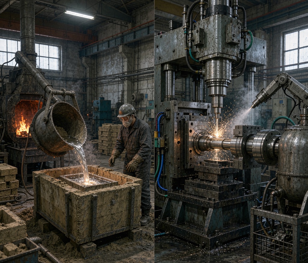 Sand Casting vs Die Casting: How to Choose the Right Process - Huaxiao precision manufacturing