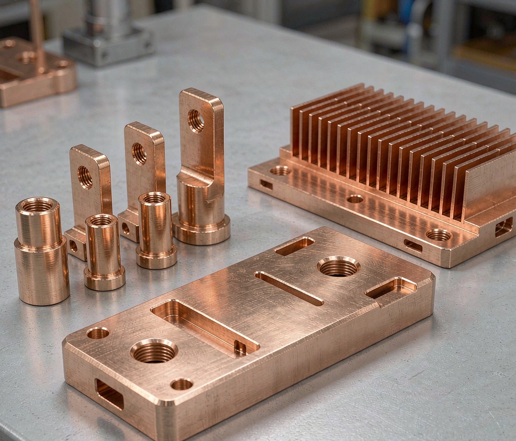 Custom Copper Parts: CNC Machining, Alloys & Tolerances - Huaxiao precision manufacturing