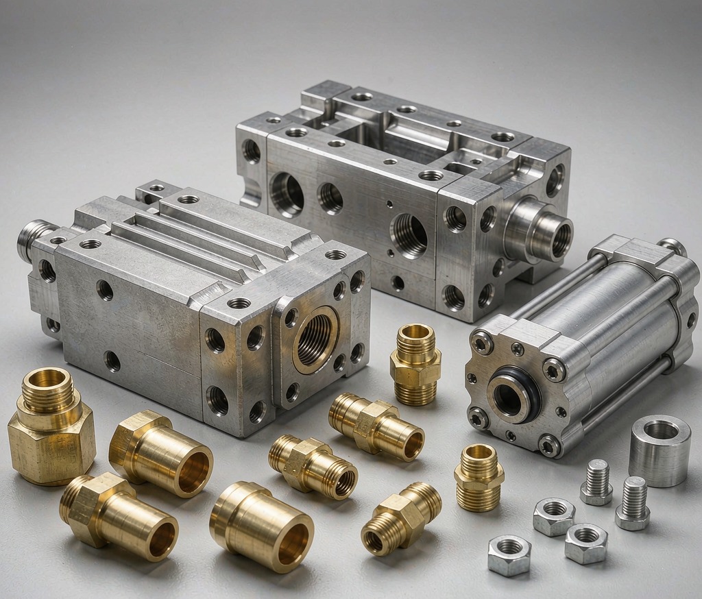 Pneumatic Components Manufacturing: Valves, Cylinders & Manifolds Buyer's Guide - Huaxiao precision manufacturing