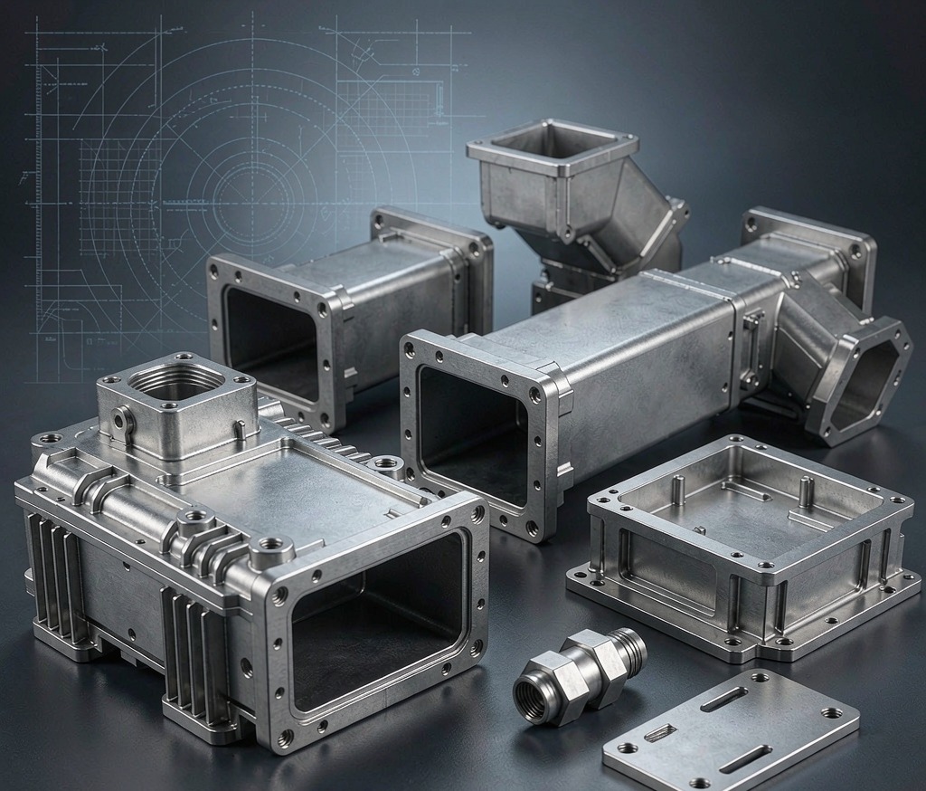 RF & 5G Antenna Metal Parts: Precision-Machined Telecom Components - Huaxiao precision manufacturing